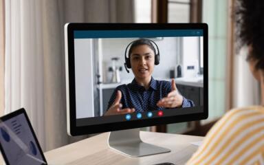 isik virtuaalsel kohtumisel